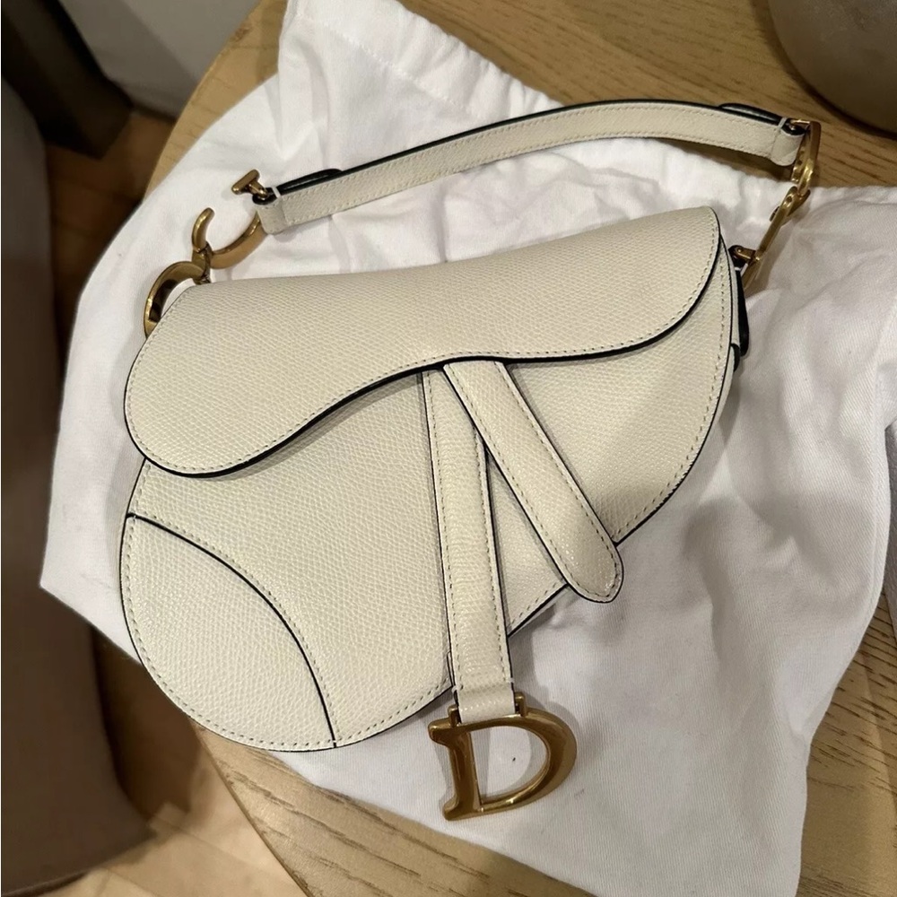 100% Authentic DIOR MINI SADDLE BAG